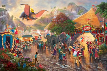 ディズニー ダンボ TK Disney Oil Paintings
